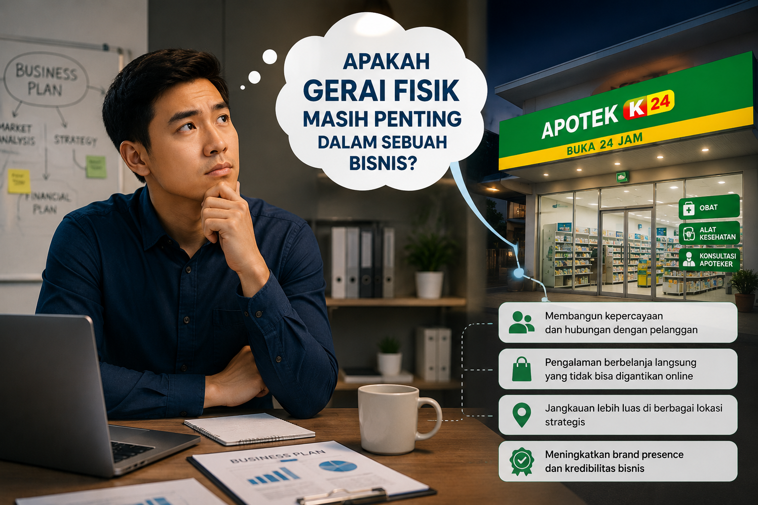 Apakah Bisnis dengan Gerai Fisik Masih Penting di Era Digital?